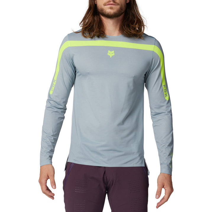 Fox Racing Flexair Aviation Race Long-Sleeve Jersey Gunmetal