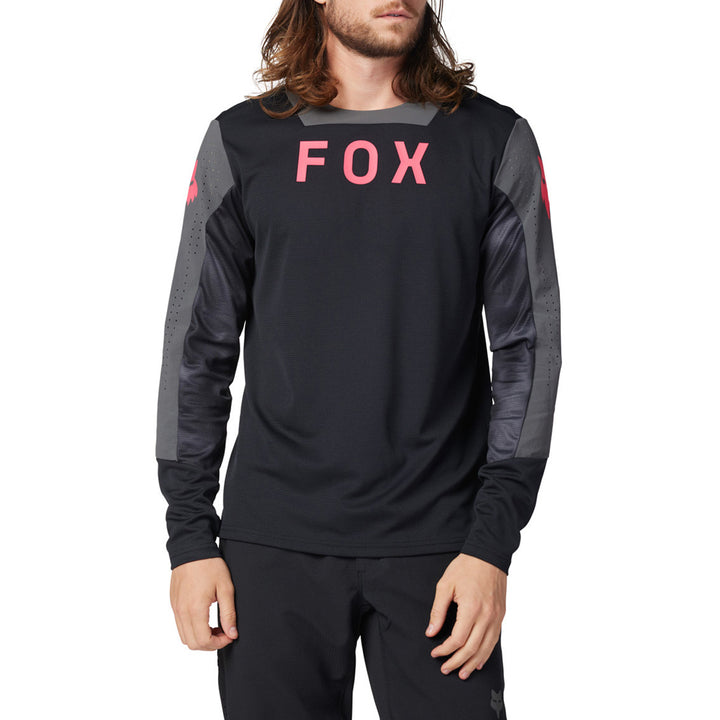 Fox Racing Defend Long-Sleeve Jersey Taunt Black