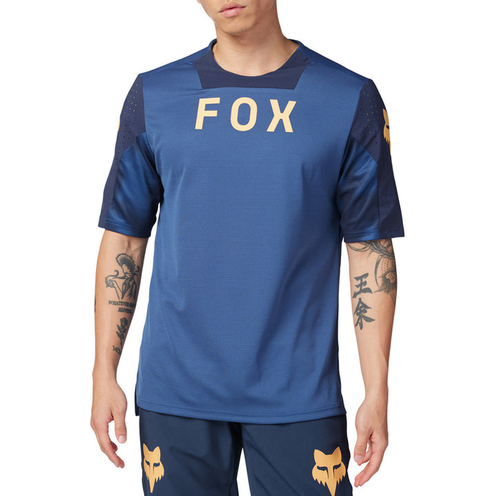 Fox Racing Defend Short-Sleeve Jersey Taunt Indigo