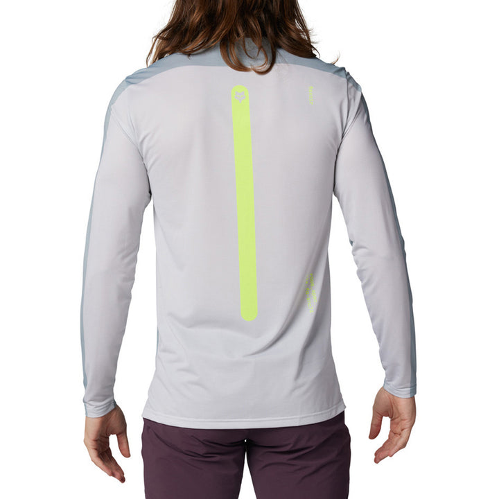 Fox Racing Flexair Aviation Race Long-Sleeve Jersey Gunmetal