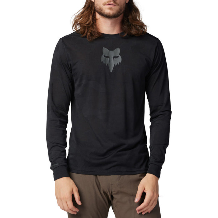 Fox Racing Ranger TruDri Long-Sleeve Jersey Black