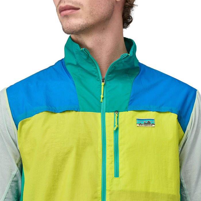 Patagonia Houdini Stash 1/2 Pullover - Men's Phosphorus Green