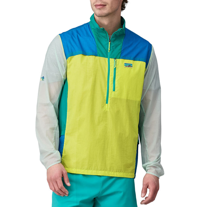 Patagonia Houdini Stash 1/2 Pullover - Men's Phosphorus Green