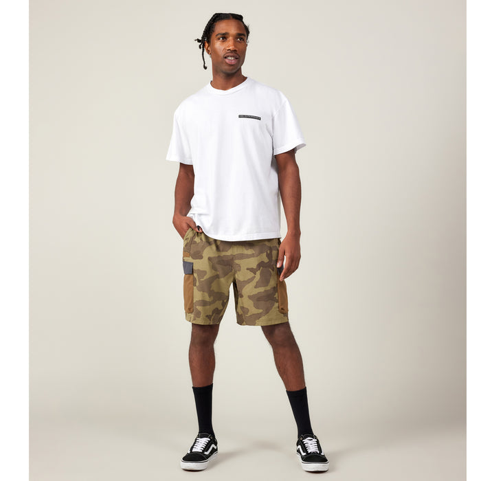 686 Traveler Featherlight Cargo-8" Inseam Shorts - Men's Sage Camo Colorblock