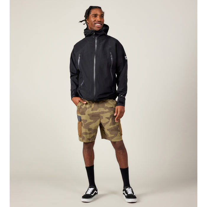 686 Traveler Featherlight Cargo-8" Inseam Shorts - Men's Sage Camo Colorblock