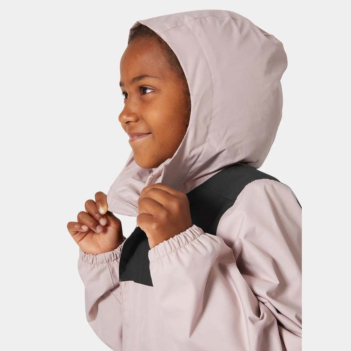 Helly Hansen Vancouver Rain Jacket - Kids' Pink Cloud