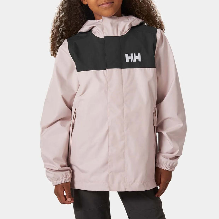 Helly Hansen Vancouver Rain Jacket - Kids' Pink Cloud