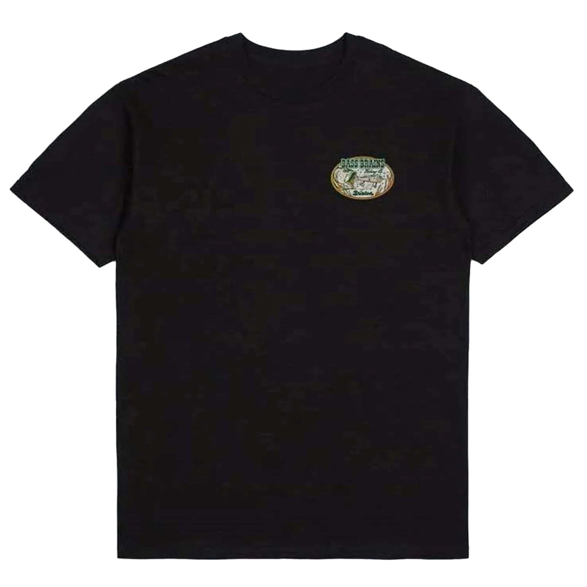Brixton Bass Brains Swim Short-Sleeve T-Shirt - Men's Black