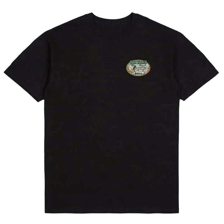 Brixton Bass Brains Swim Short-Sleeve T-Shirt - Men's Black