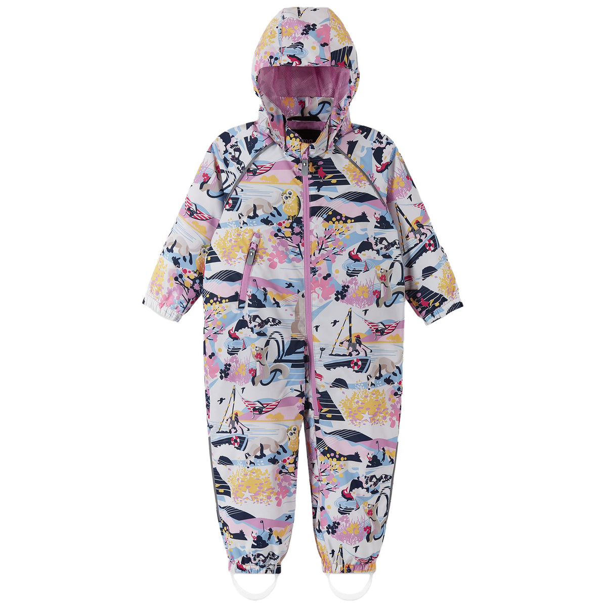 Reima Toppila Reimatec Onepiece - Infants' Lilac Pink