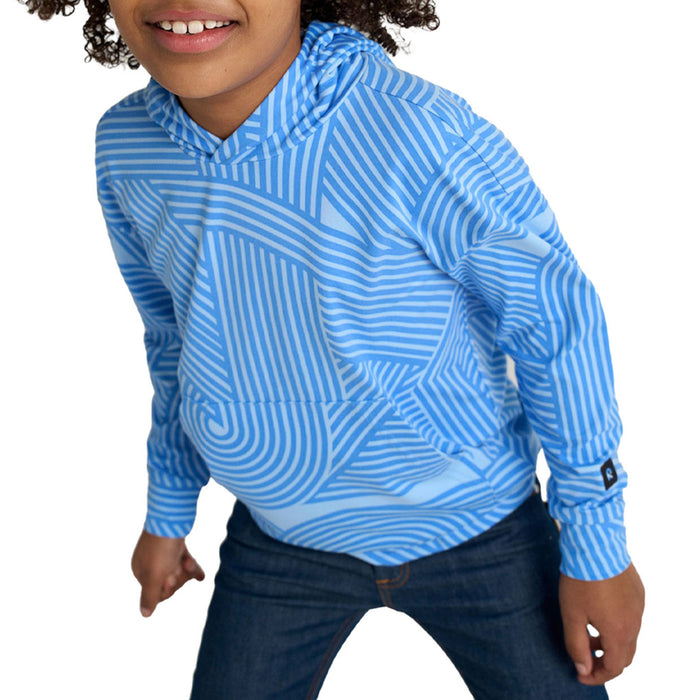Reima Luotaus Hoodie - Kids' Cool Blue