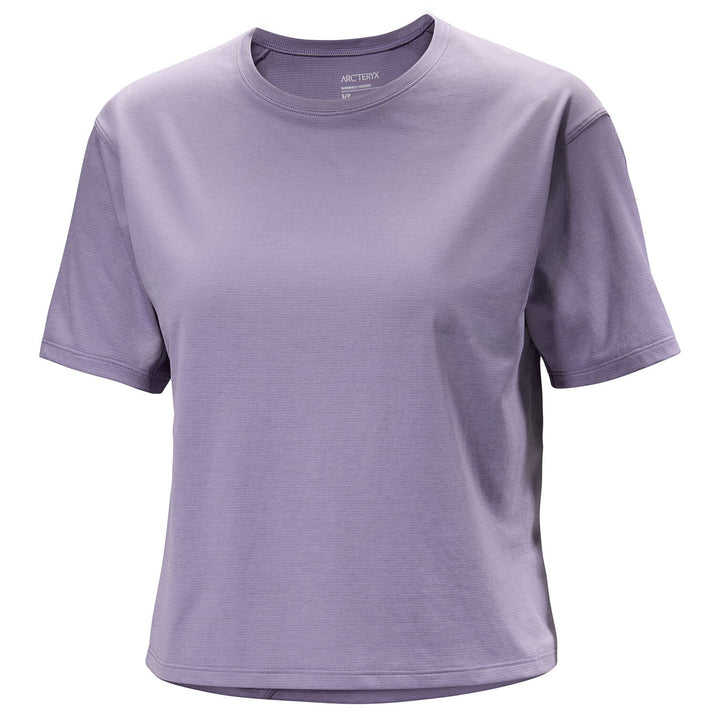 Arc'teryx Taema Crop Short-Sleeve Top - Women's Velocity Heather