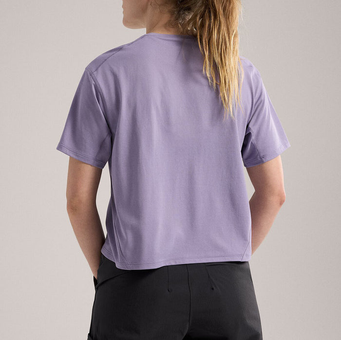 Arc'teryx Taema Crop Short-Sleeve Top - Women's Velocity Heather