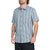 Volcom Newbar Stripe Short-Sleeve Shirt - Men's Celeste Blue