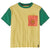 Patagonia Pocket T-Shirt - Kids' Early Riser Sun Patch/Milled Yellow