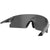 Tifosi Rail XC Sunglasses Crystal Smoke/Clarion Blue+AC Red+Clear