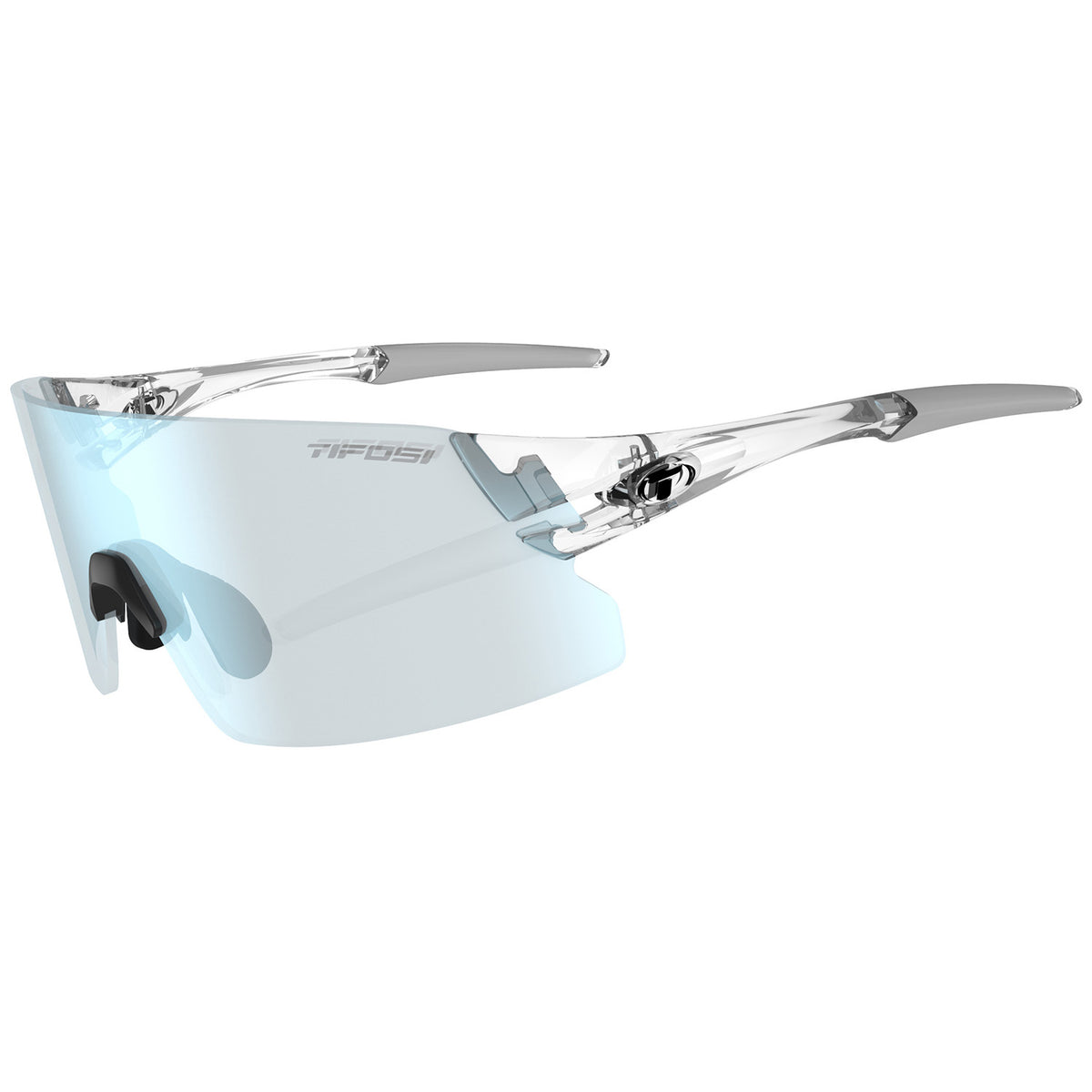 Tifosi Rail XC Sunglasses Crystal Clear/Clarion Blue Fototec