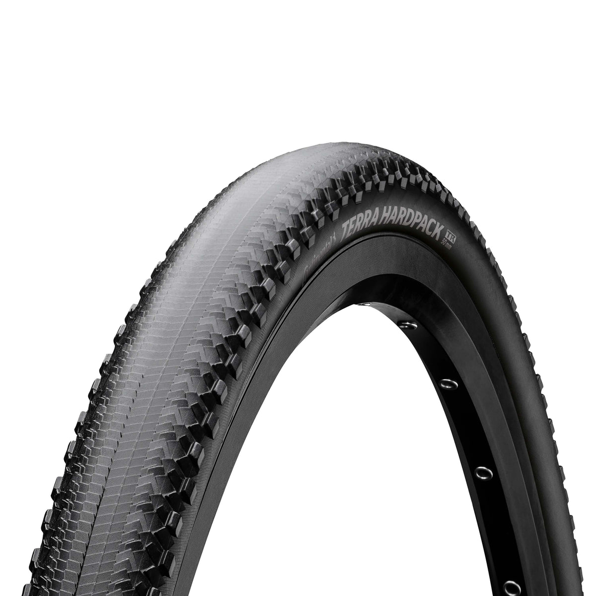 Continental Terra Hardpack Tire - 700c - Black / 700x50c / PureGrip/ShieldWall/Folding