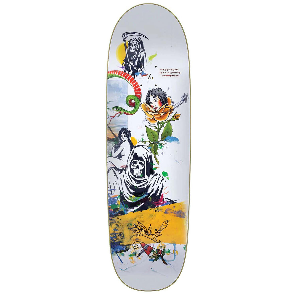 Creature Kimbel Retreat Everslick 9.25 Skateboard Deck