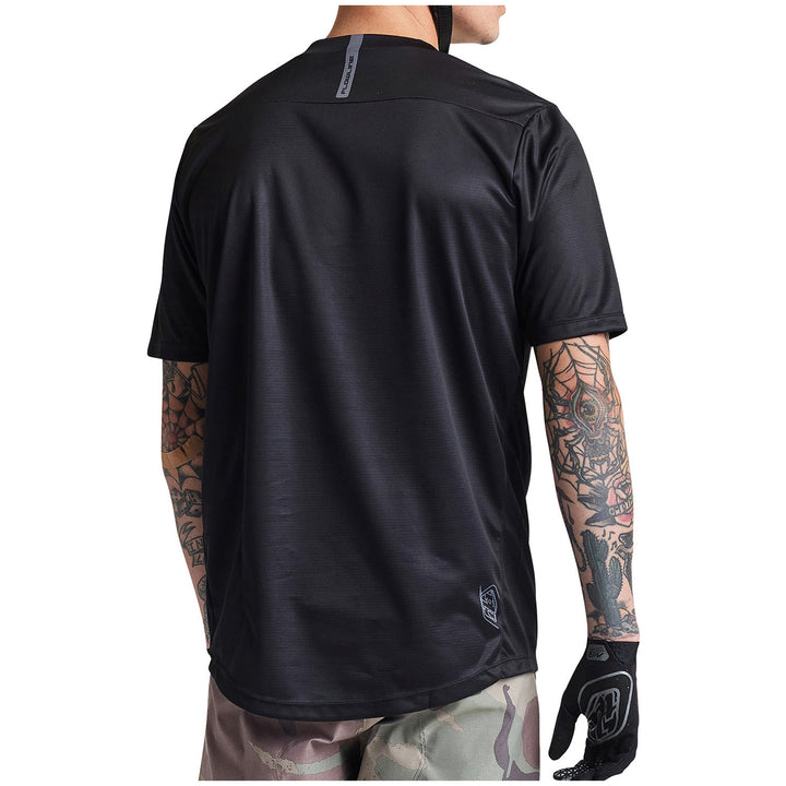 Troy Lee Designs Flowline Short-Sleeve Jersey Black