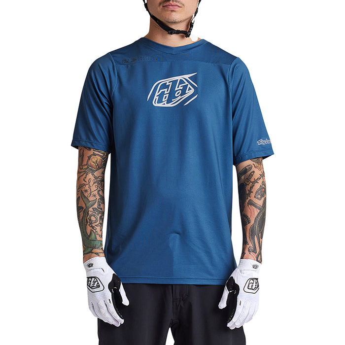Troy Lee Designs Skyline Short-Sleeve Jersey Iconic Indigo