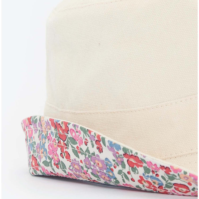 Barbour Adria Reversible Bucket Hat - Women's Parchment