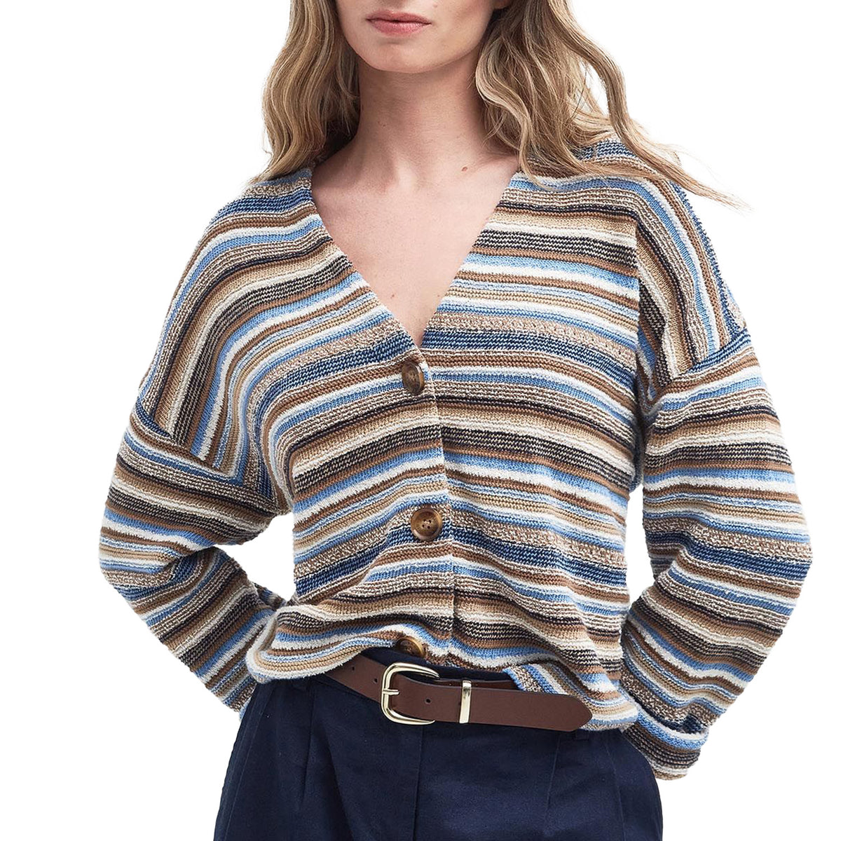 Barbour Blakeney Knitted Cardigan - Women's Multi