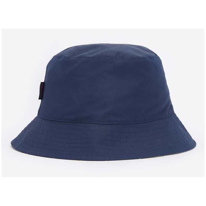 Barbour Hutton Reversible Bucket Hat Navy/Classic