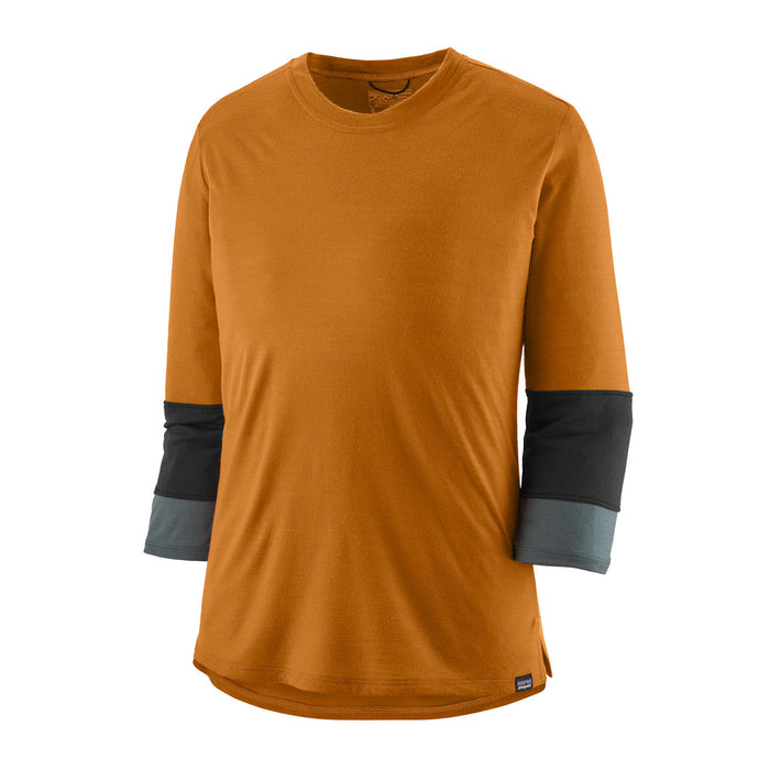 Patagonia Merino 3/4 Sleeve Jersey - Women's Golden Caramel
