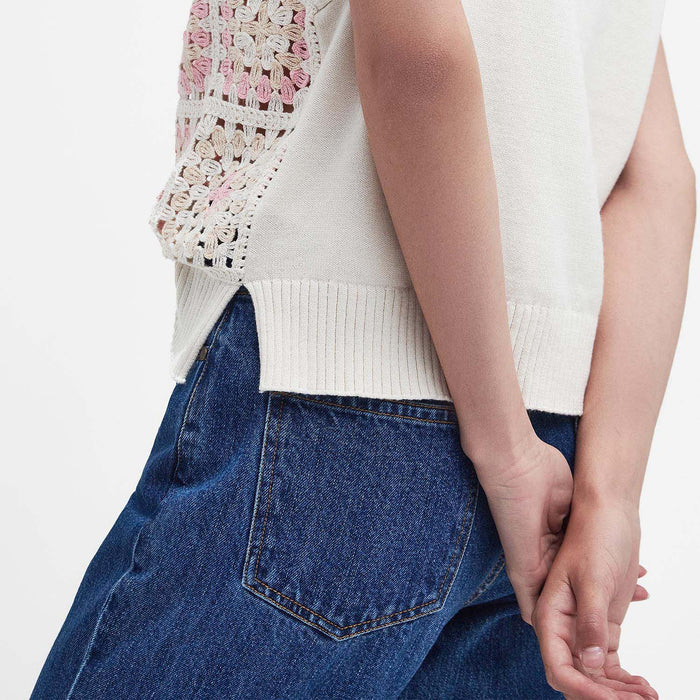 Barbour Falmouth Sleeveless Knitted Jumper Vest - Women's Multi