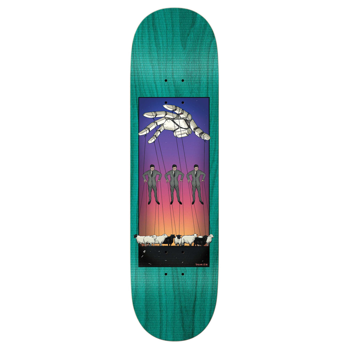 Real Busenitz Overlord Full SE 8.5 Skateboard Deck