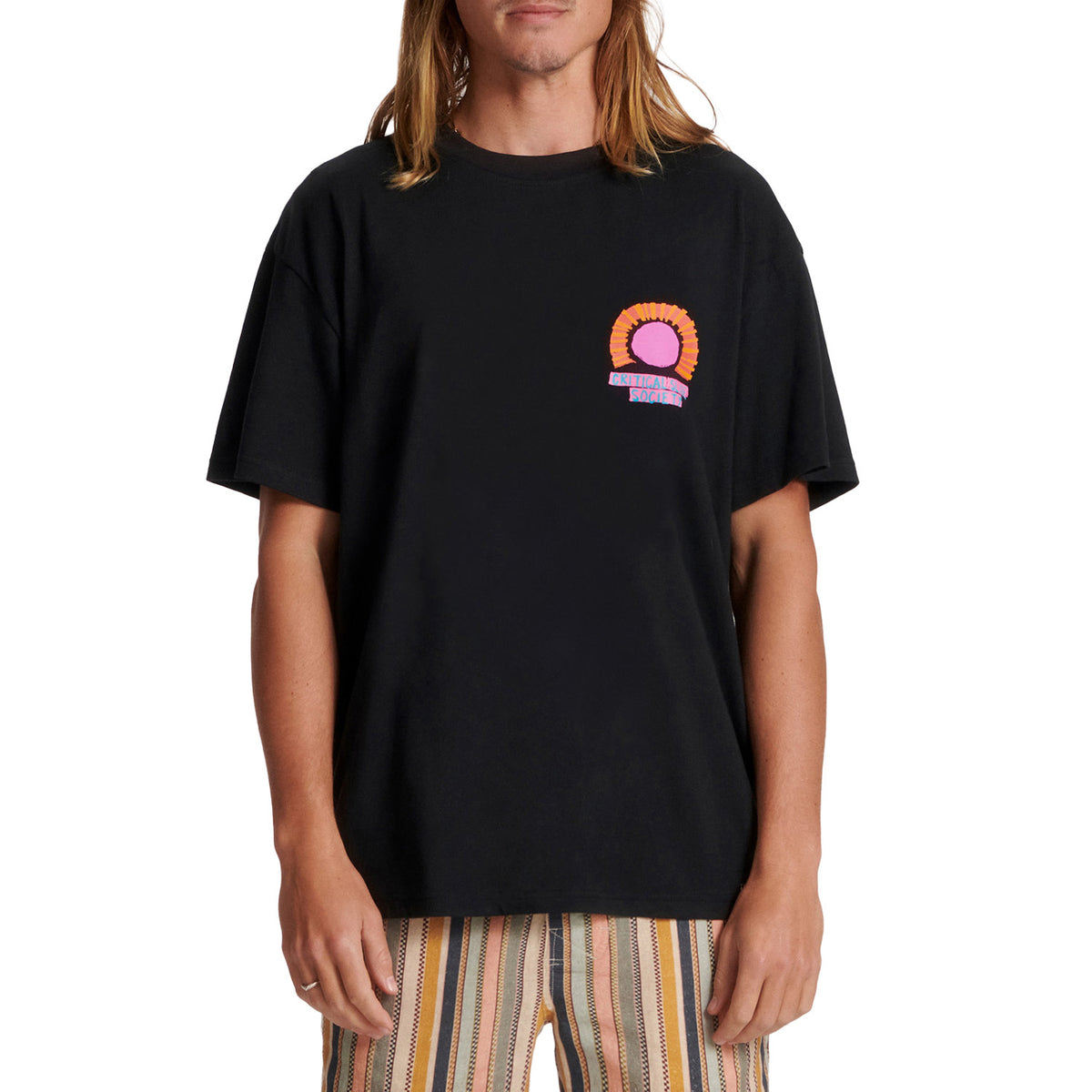 The Critical Slide Society Solar T-Shirt - Men's Vintage Black