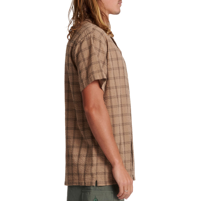 The Critical Slide Society Termoil Short-Sleeve Shirt - Men's Tan