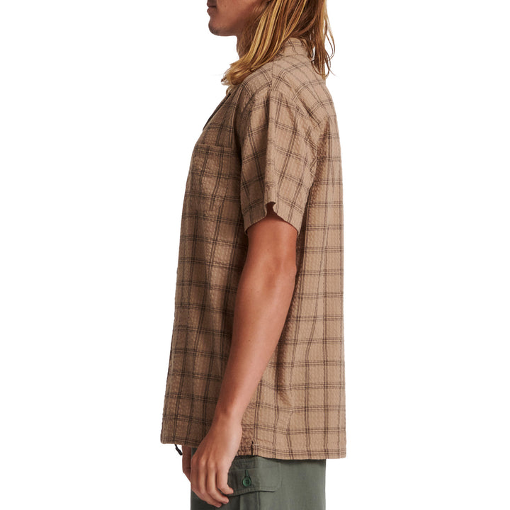 The Critical Slide Society Termoil Short-Sleeve Shirt - Men's Tan
