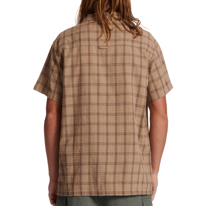 The Critical Slide Society Termoil Short-Sleeve Shirt - Men's Tan
