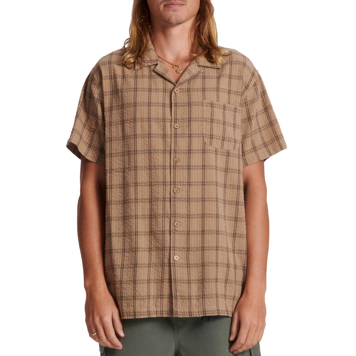 The Critical Slide Society Termoil Short-Sleeve Shirt - Men's Tan