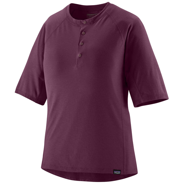 Patagonia Capilene Cool Trail Bike Henley - Women's Night Plum