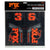 Fox Racing Custom Fork and Shock Decal Kit Factory Orange