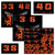 Fox Racing Custom Fork and Shock Decal Kit Factory Orange