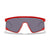 Oakley BXTR Metal Sunglasses Matte Redline w/ Prizm Gry