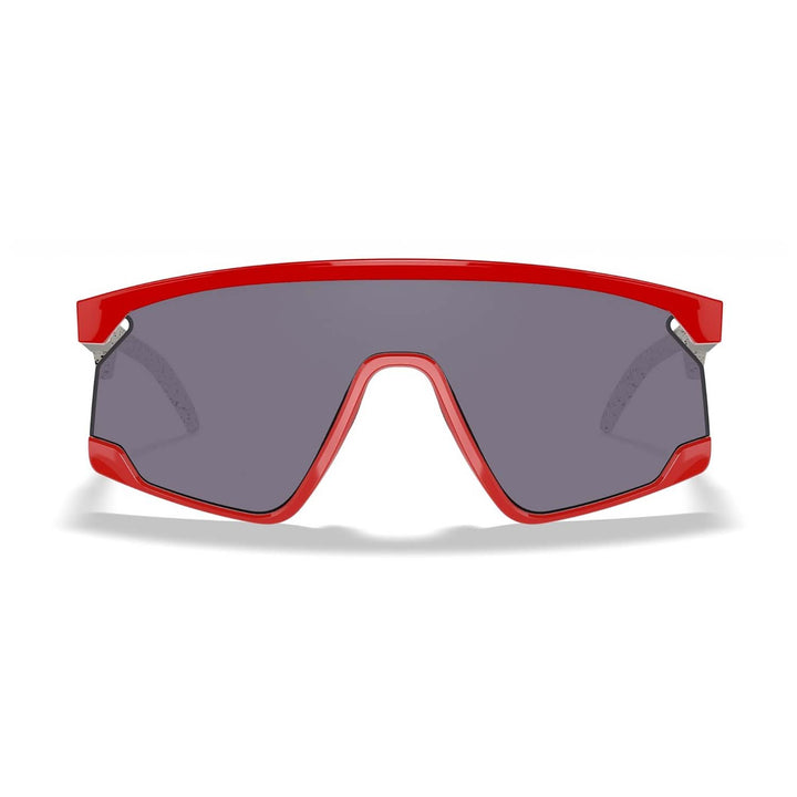 Oakley BXTR Metal Sunglasses Matte Redline w/ Prizm Gry