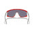 Oakley BXTR Metal Sunglasses Matte Redline w/ Prizm Gry