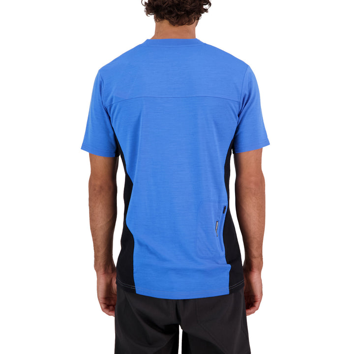 MONS ROYALE Redwood Enduro VT Jersey Blue Gravel