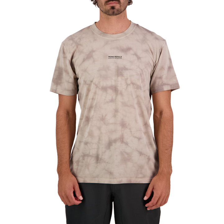 MONS ROYALE Icon Garment Dyed T-Shirt Desert Tie Dye