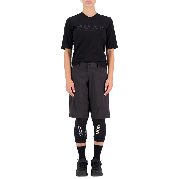 MONS ROYALE Virage Bike Shorts 2.0 - Women's Black