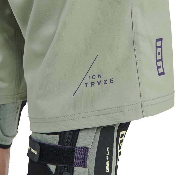 ION K-Lite Zip Knee Pads Sea Grass