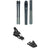 Rossignol Sender 94 Ti Skis 2024 + Salomon Strive 14 GW Ski Bindings