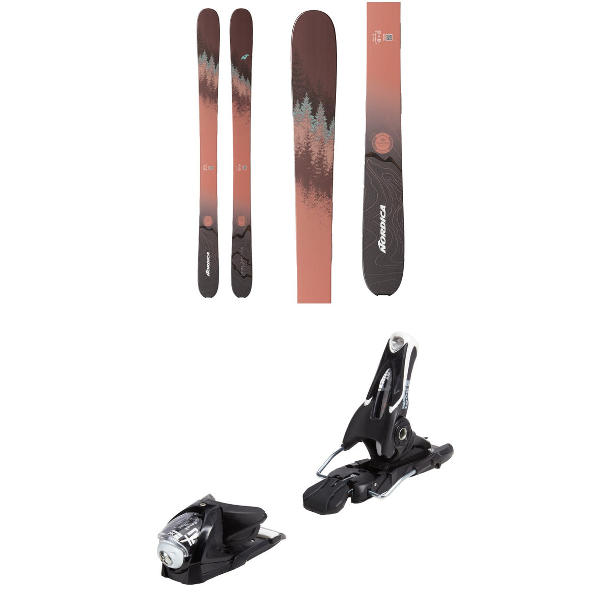Nordica Santa Ana 104 Unlimited Skis - Women's 2024 + Look SPX 12 GW Ski Bindings