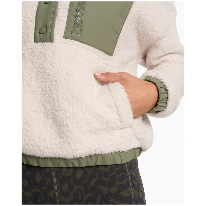 Vuori Cozy Sherpa Popover - Women's Dune