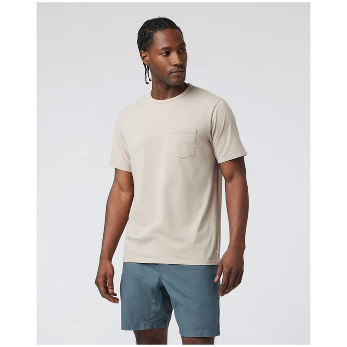 Vuori Feather Pocket Tee - Men's Toast